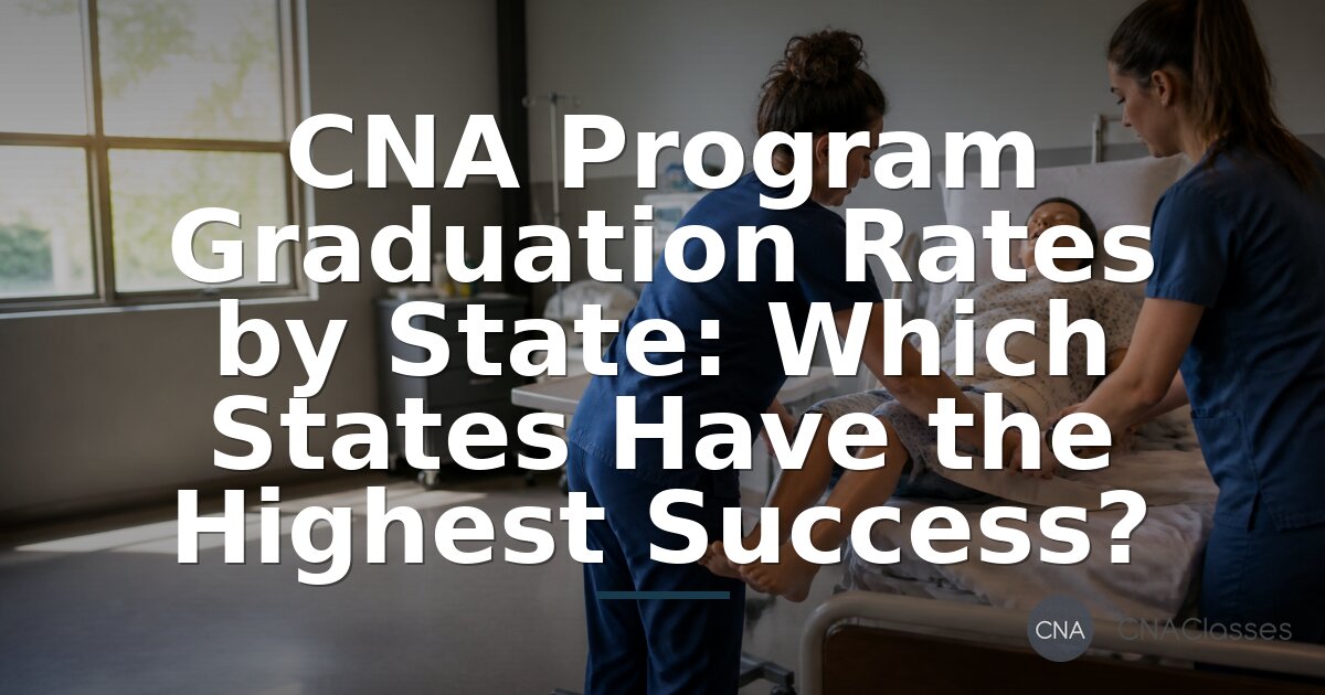CNA Program Graduation Rates by State: 2026 Success Rankings
