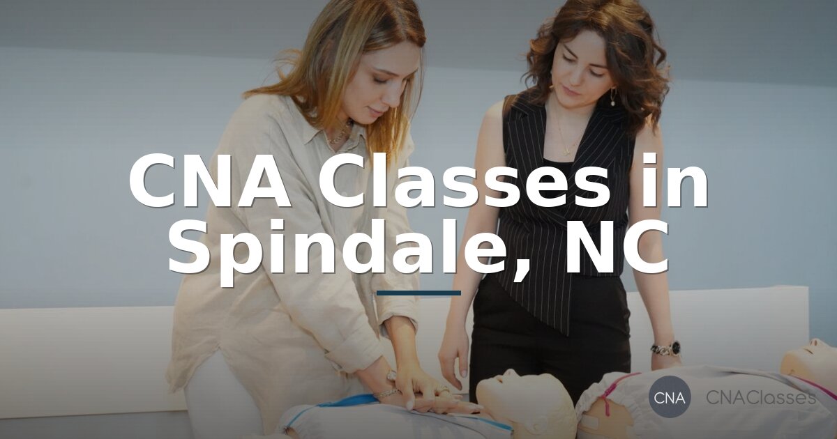CNA Classes in Spindale, NC – Training & Certification