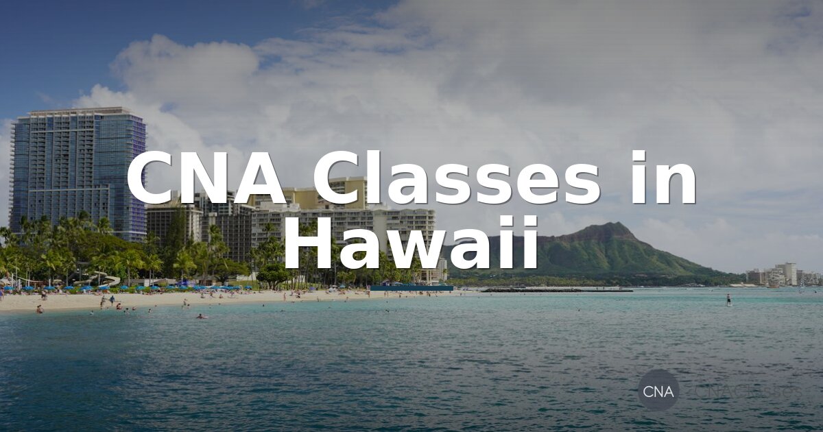 Best CNA Classes in Hawaii 2026 | Top Training Programs