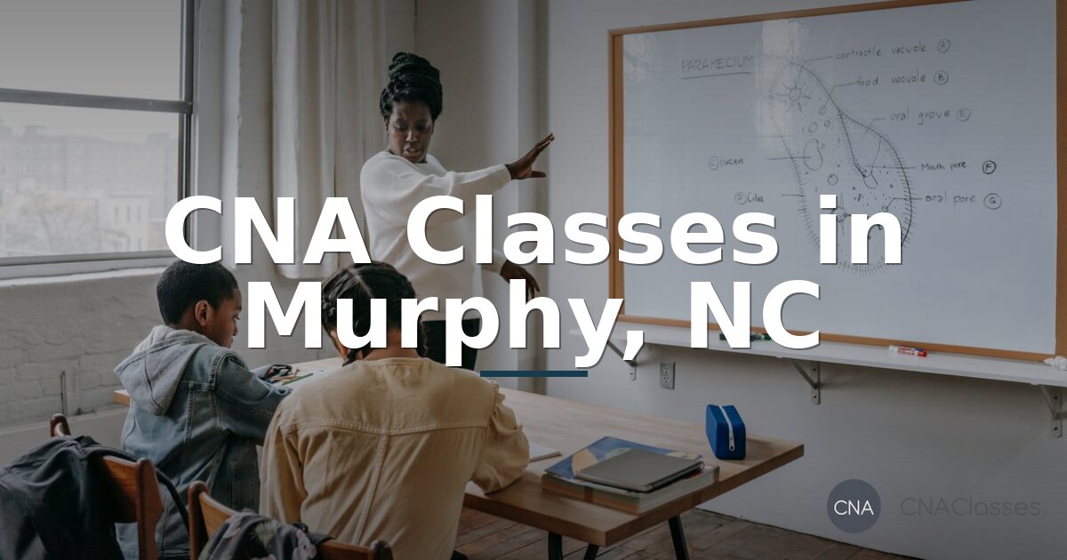 CNA Classes in Murphy, NC: Your Local Training Guide