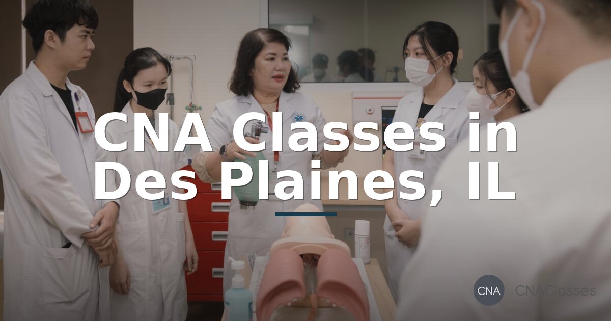 CNA Classes in Des Plaines, IL | Compare Programs & Costs