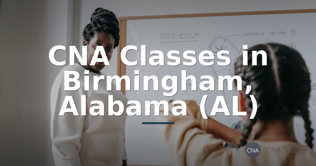 CNA Classes in Birmingham, AL | Training & Certification