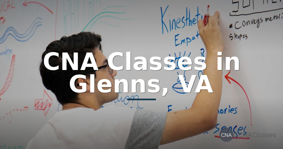 CNA Classes in Glenns, VA – Local Training Programs