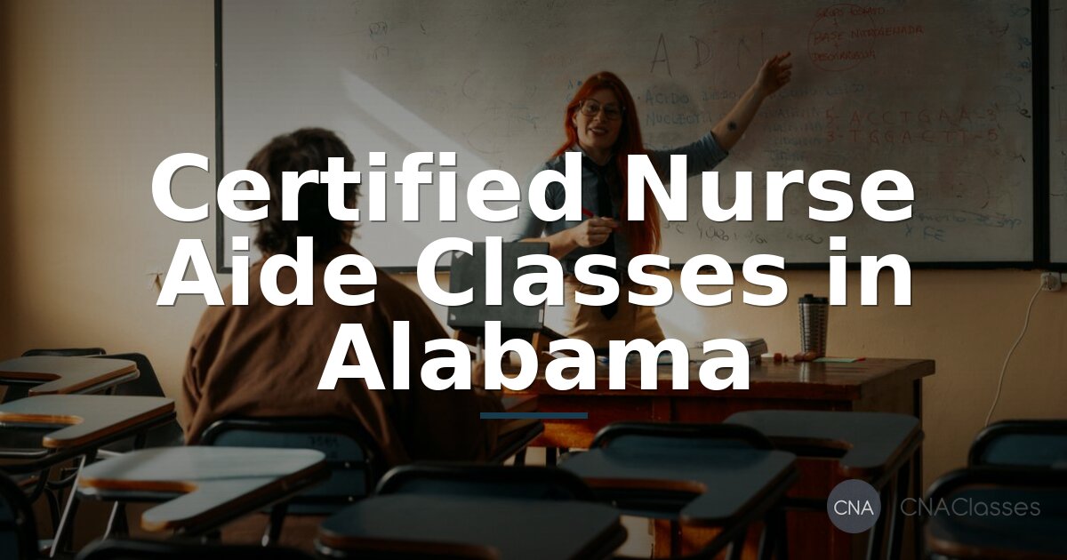 Best CNA Classes in Alabama (2026) | Top-Ranked Programs