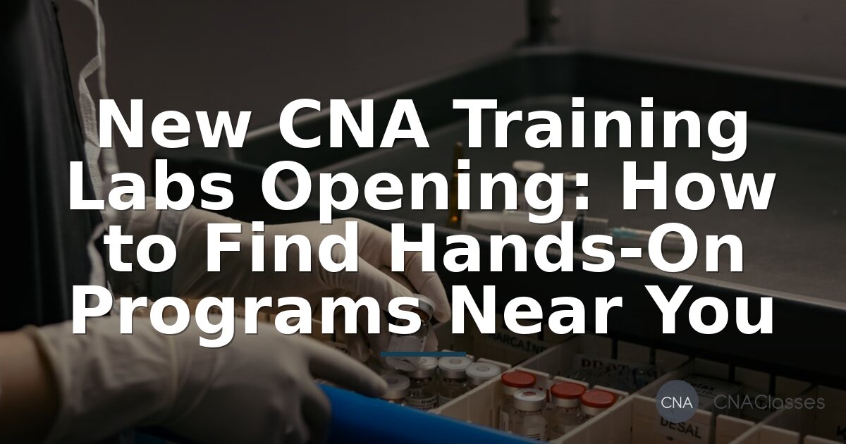 Best Online CNA Schools with Training Labs in 2027